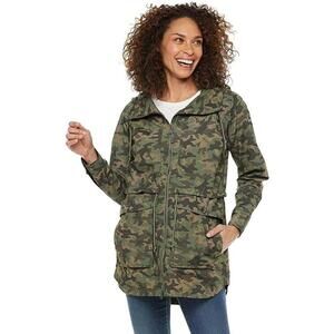 Columbia Womens Plus Size West Bluff Printed Hooded Jacket Size 2X